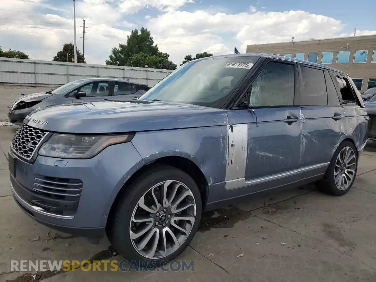 1 Photograph of a damaged car SALGS2RU5MA438970 LAND ROVER RANGEROVER 2021