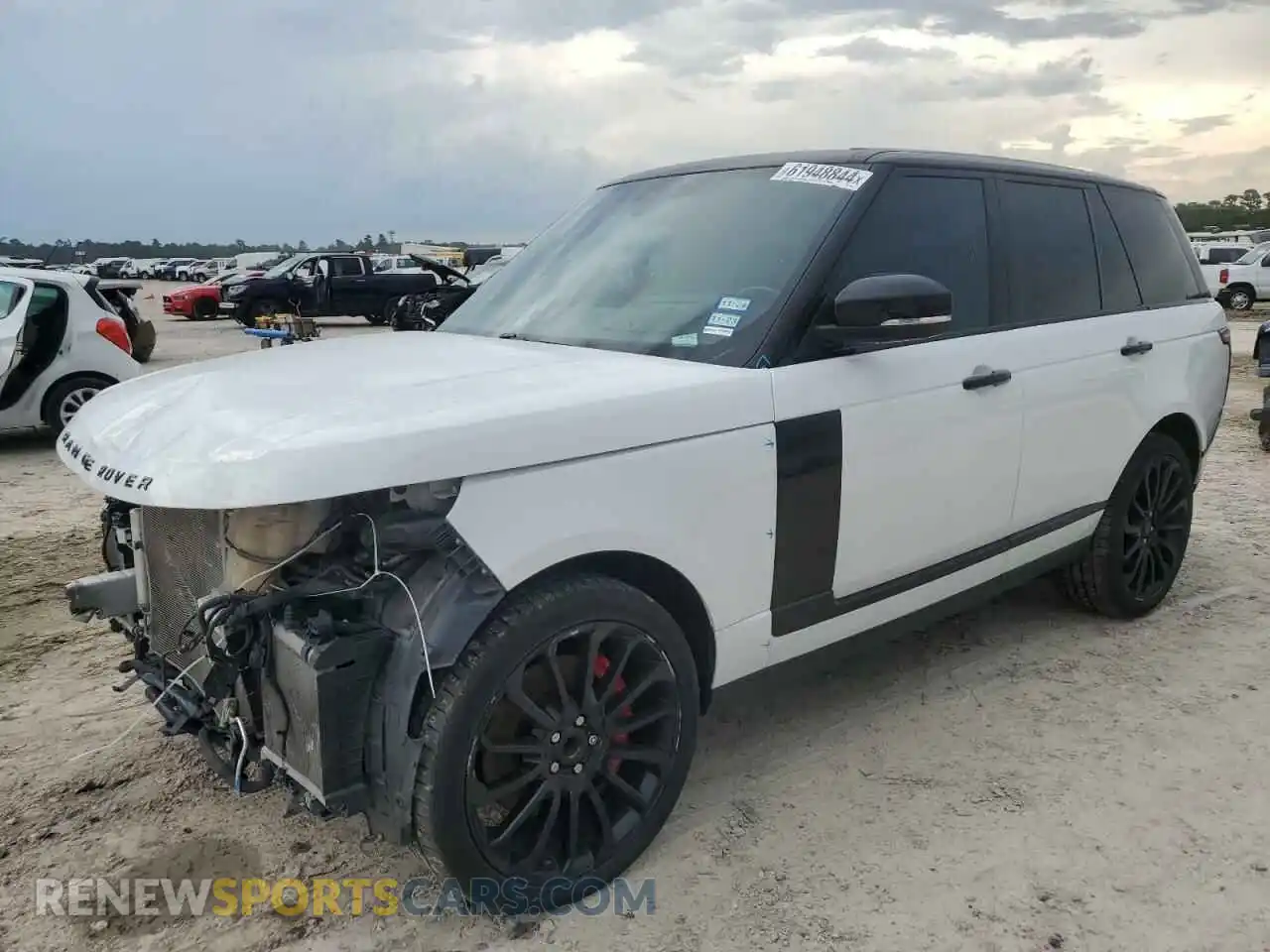 1 fotografías del automóvil dañado SALGS2RU5MA450701 LAND ROVER RANGEROVER 2021