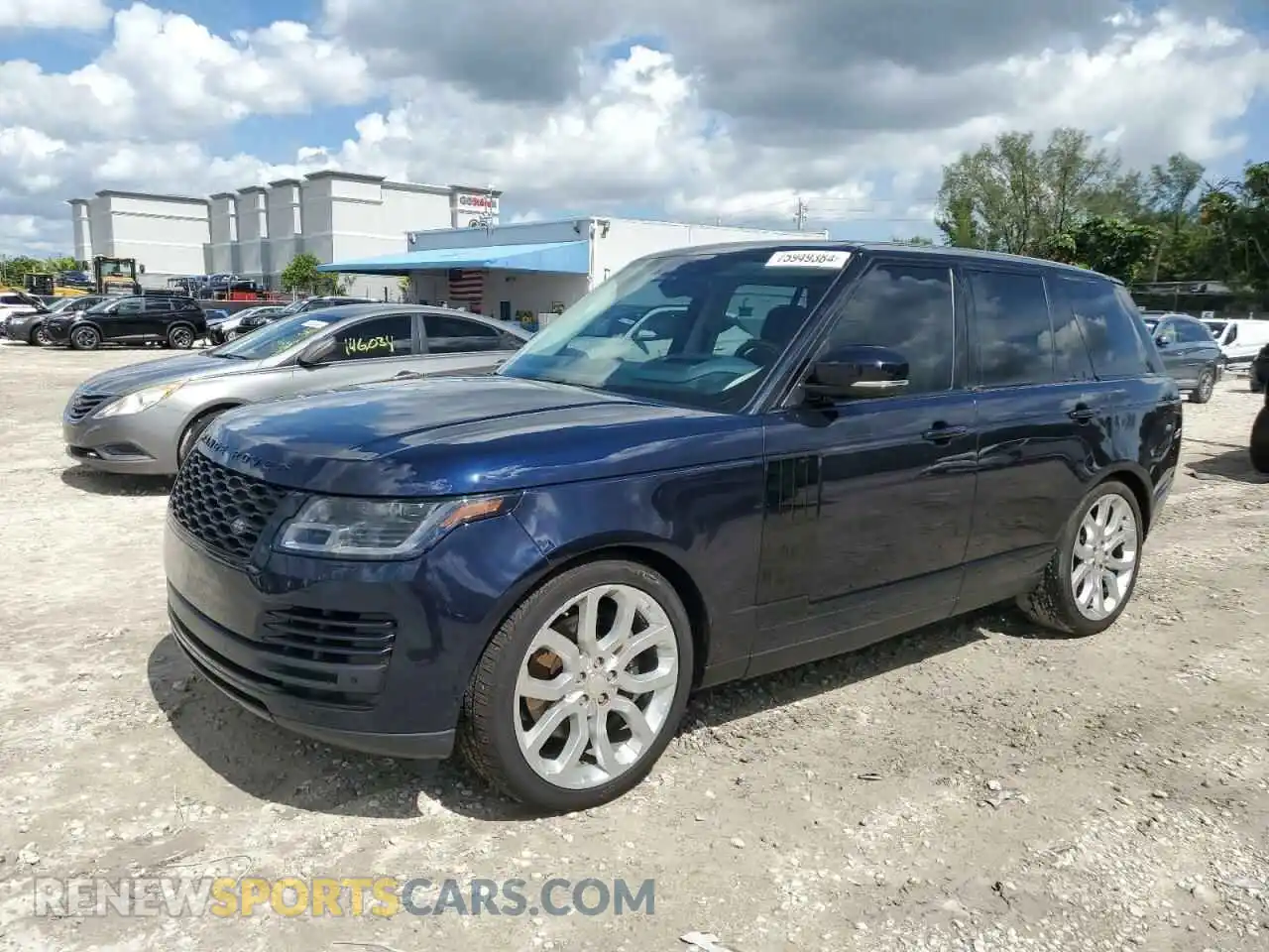 1 Photograph of a damaged car SALGS2RU7MA420891 LAND ROVER RANGEROVER 2021