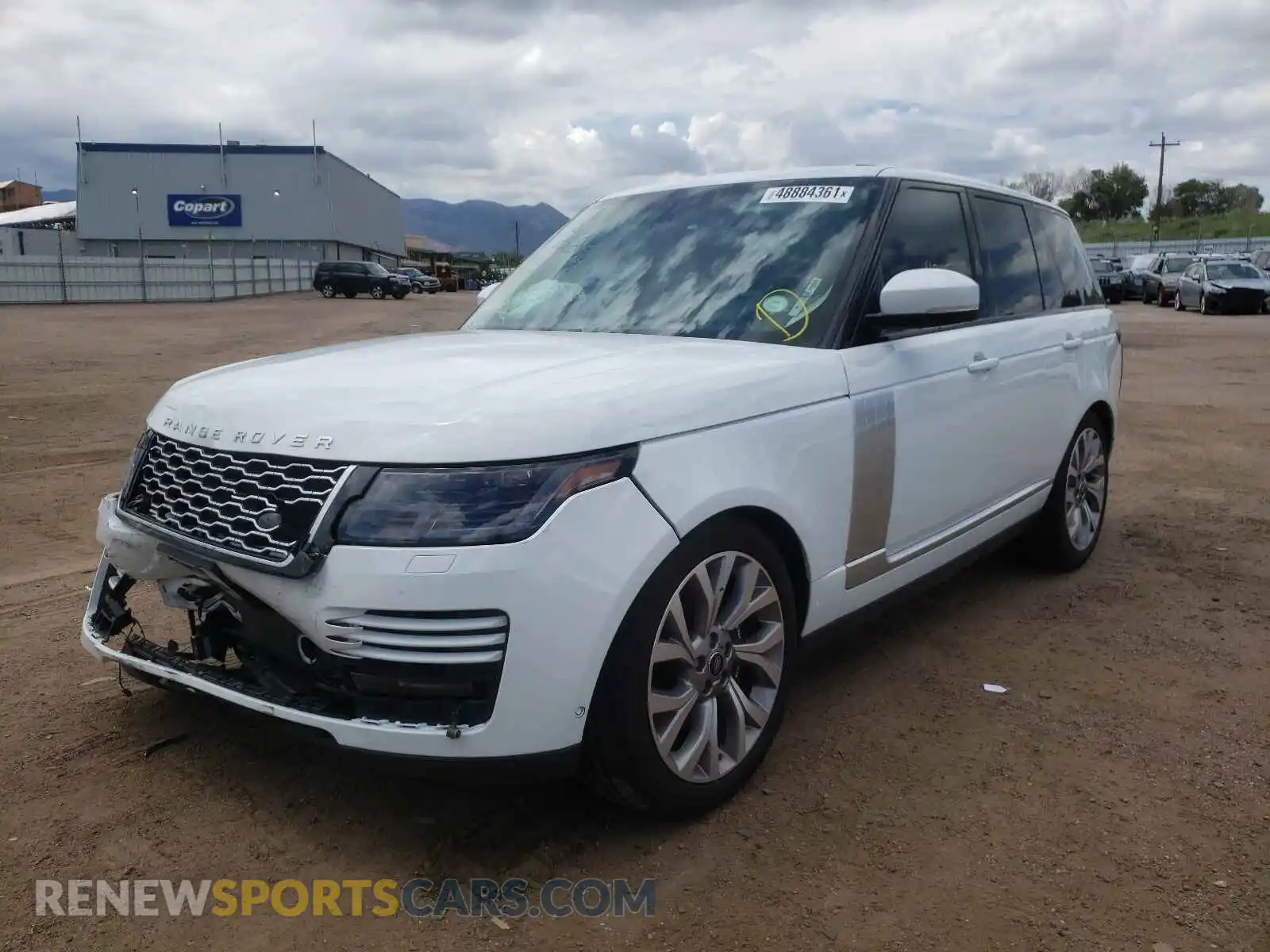 2 Photograph of a damaged car SALGS2RU8MA422018 LAND ROVER RANGEROVER 2021