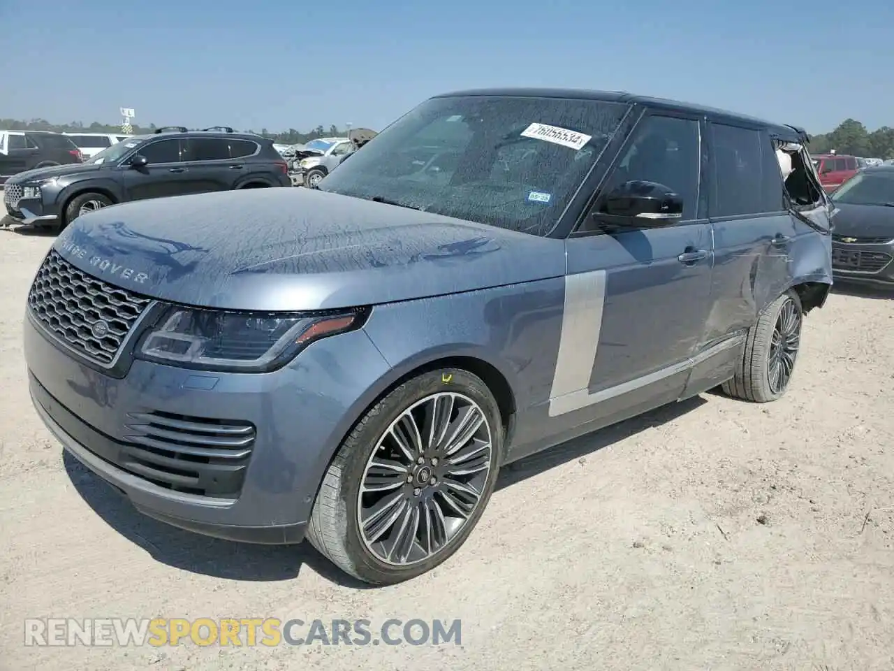 1 Photograph of a damaged car SALGS2RU8MA434010 LAND ROVER RANGEROVER 2021