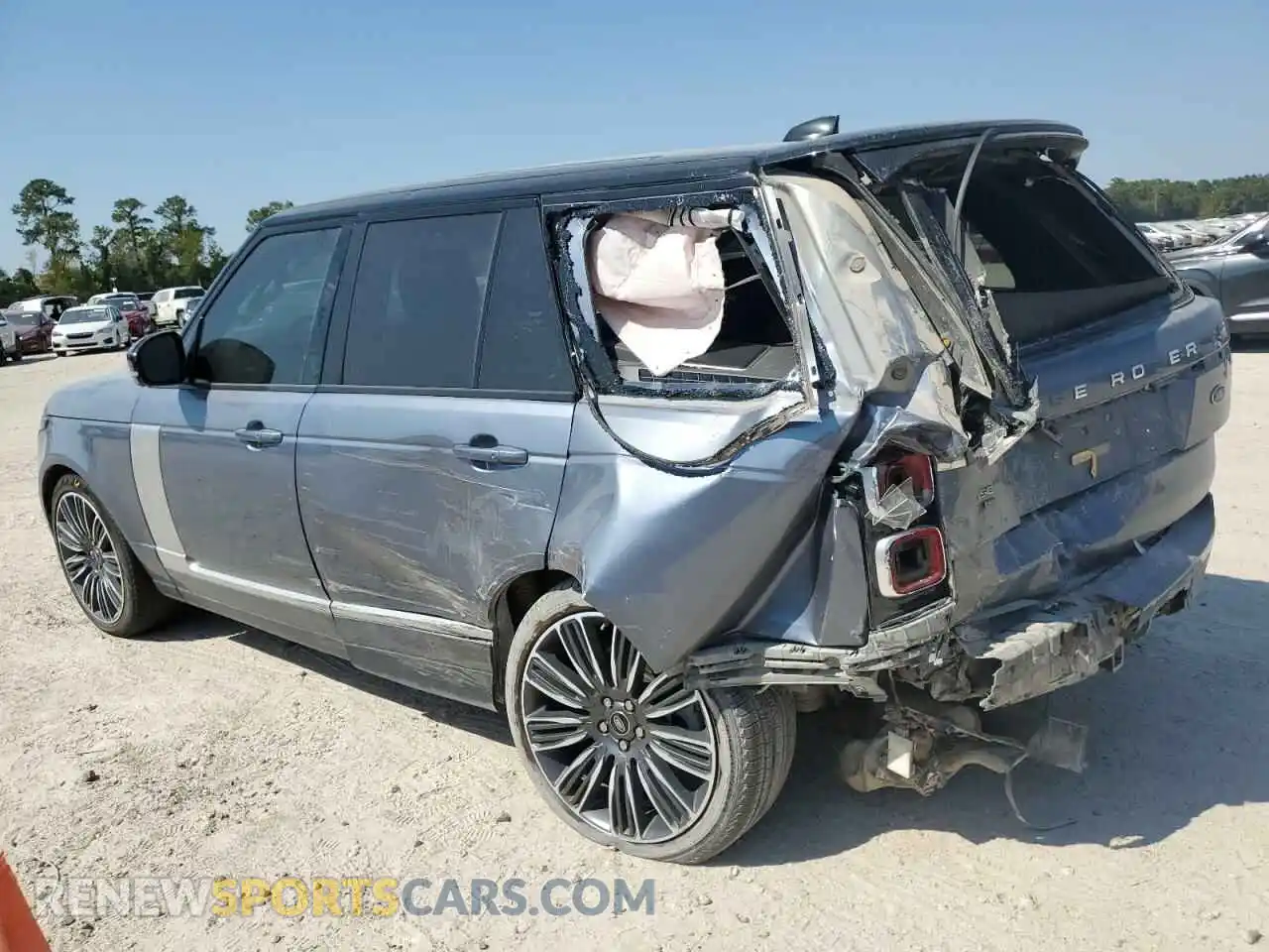 2 Photograph of a damaged car SALGS2RU8MA434010 LAND ROVER RANGEROVER 2021