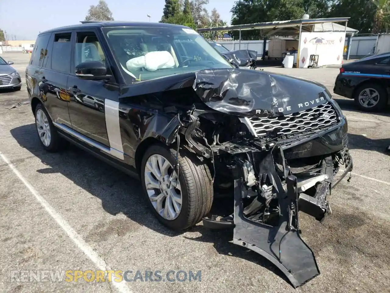 1 fotografías del automóvil dañado SALGS2RU9MA435909 LAND ROVER RANGEROVER 2021