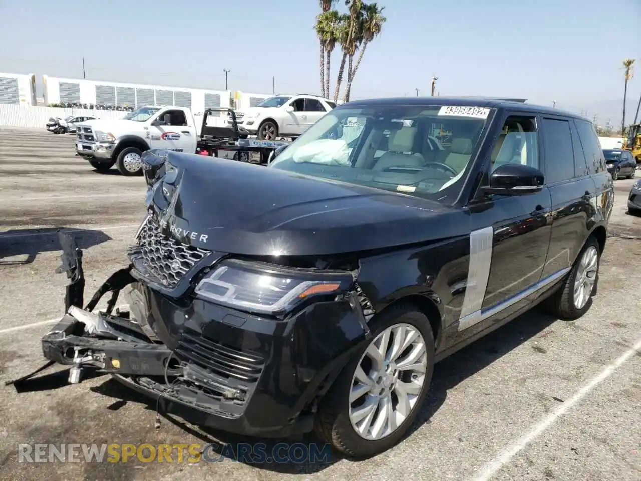 2 fotografías del automóvil dañado SALGS2RU9MA435909 LAND ROVER RANGEROVER 2021
