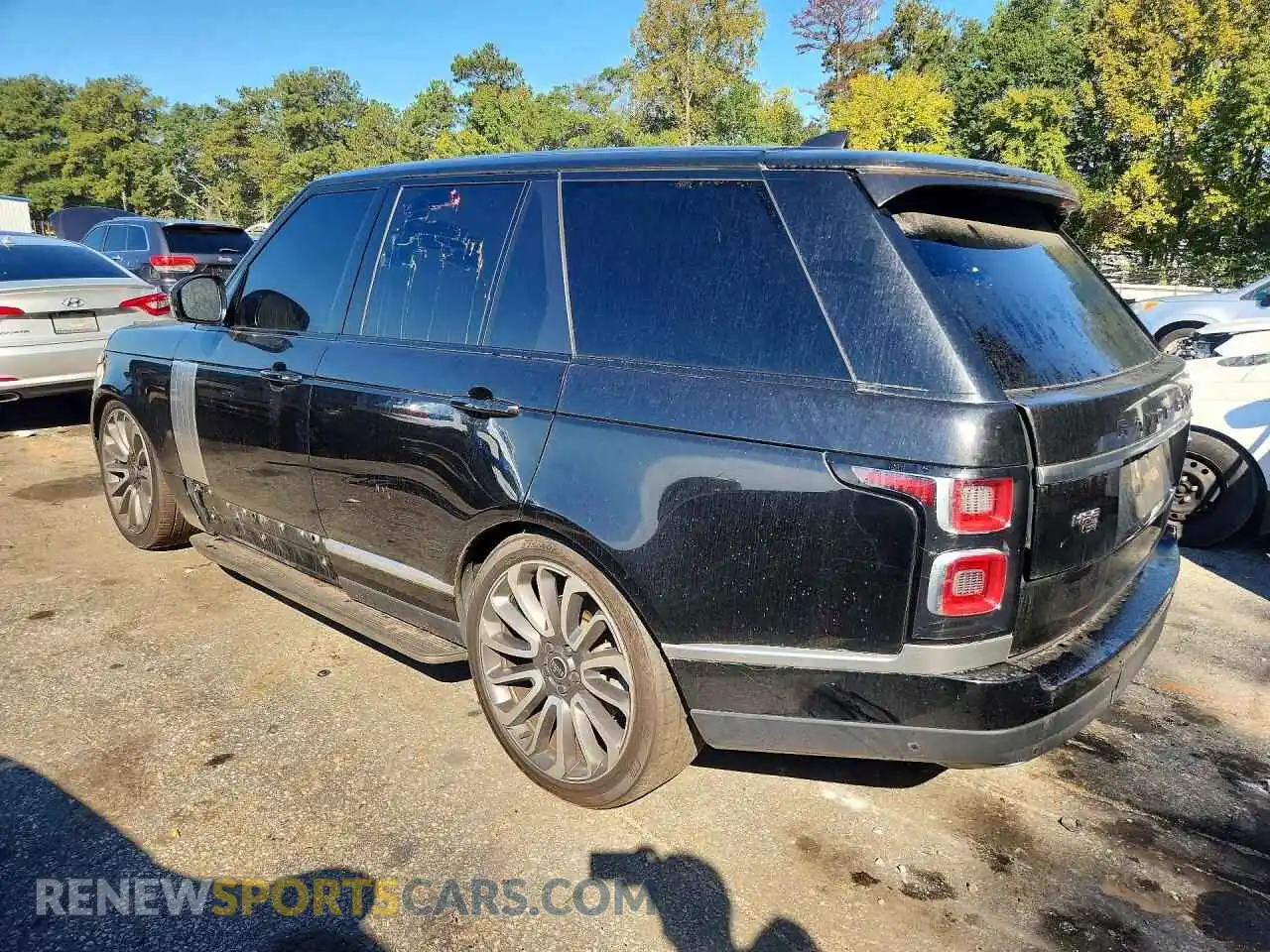 2 Photograph of a damaged car SALGS2RU9MA450815 LAND ROVER RANGEROVER 2021