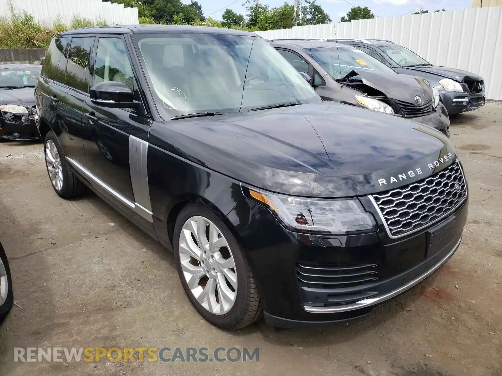 1 fotografías del automóvil dañado SALGS2RUXMA417838 LAND ROVER RANGEROVER 2021