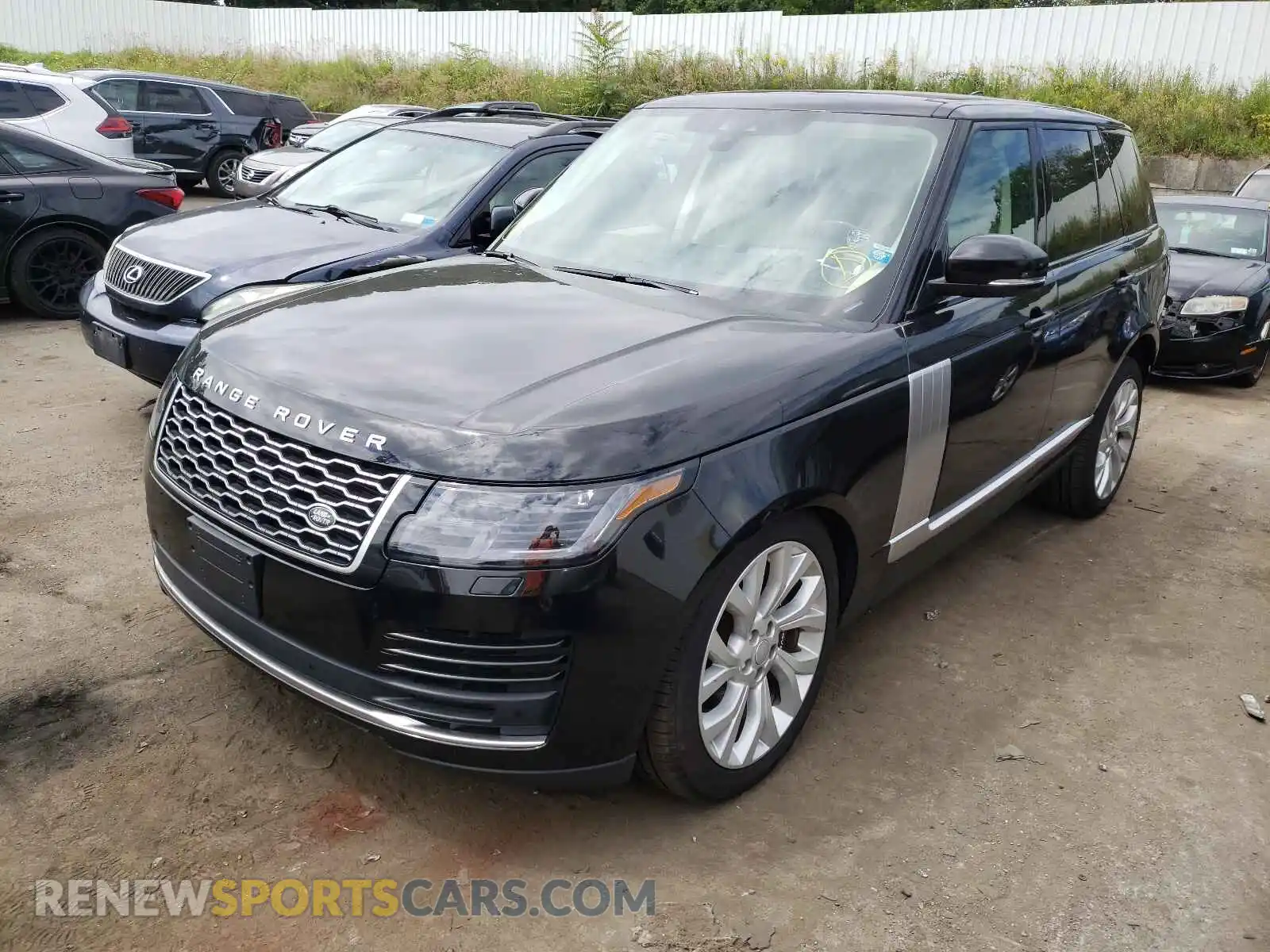 2 fotografías del automóvil dañado SALGS2RUXMA417838 LAND ROVER RANGEROVER 2021