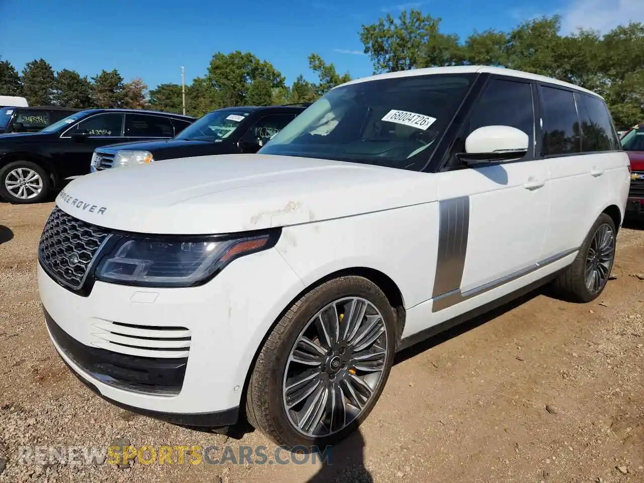 1 Photograph of a damaged car SALGS2RUXMA423588 LAND ROVER RANGEROVER 2021
