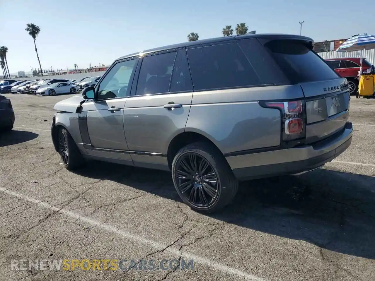 2 Photograph of a damaged car SALGS2SE1MA438693 LAND ROVER RANGEROVER 2021