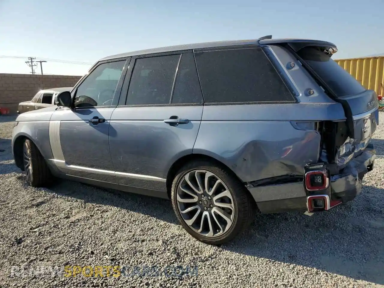 2 Photograph of a damaged car SALGS2SE3MA428313 LAND ROVER RANGEROVER 2021