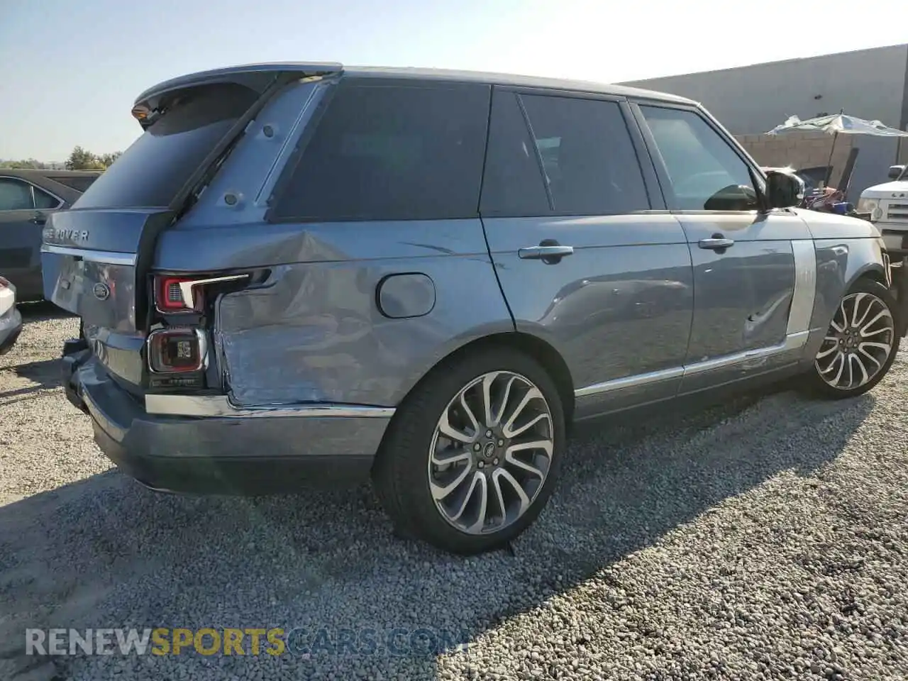 3 Photograph of a damaged car SALGS2SE3MA428313 LAND ROVER RANGEROVER 2021