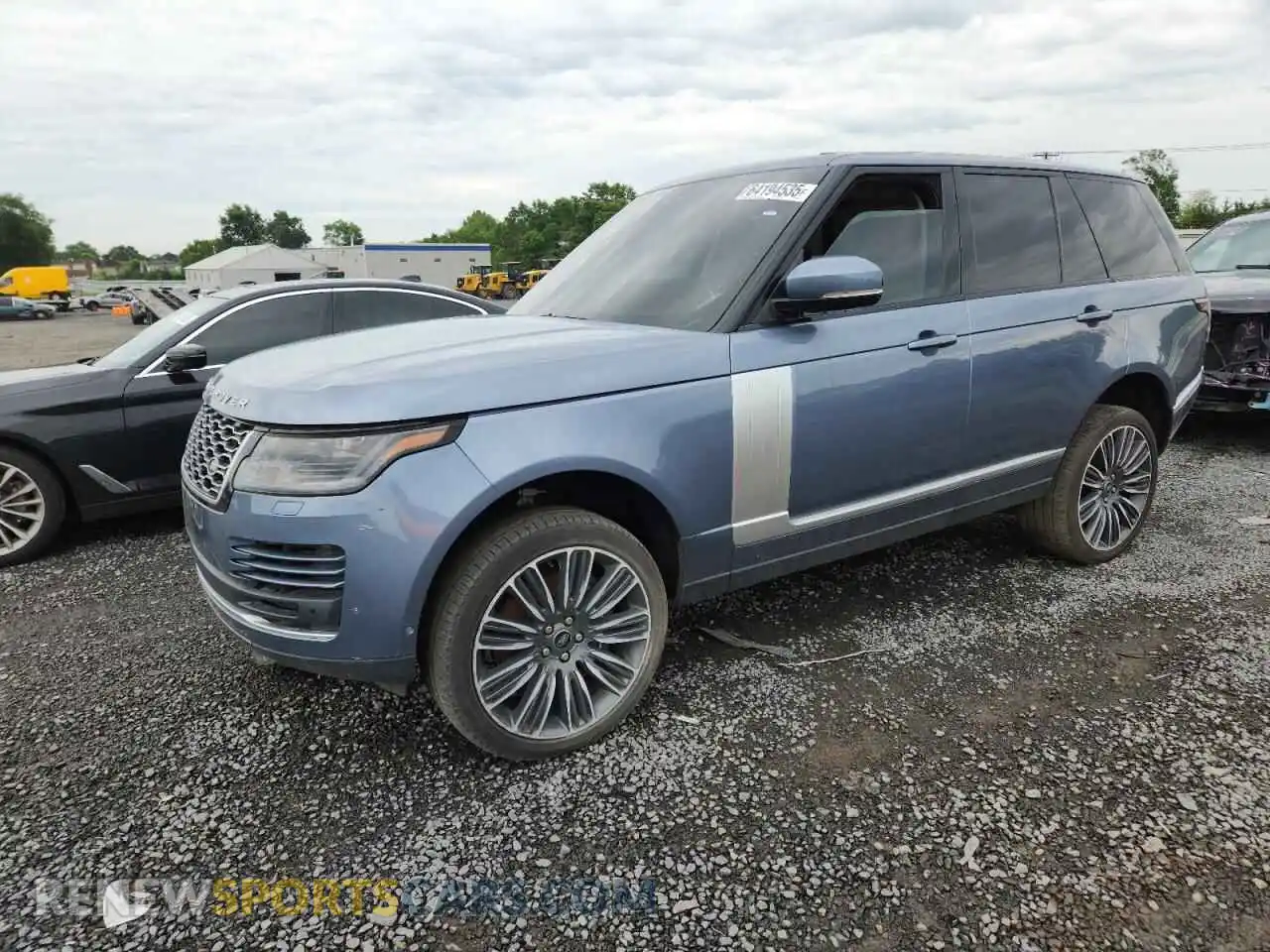1 Photograph of a damaged car SALGS2SE8MA443065 LAND ROVER RANGEROVER 2021