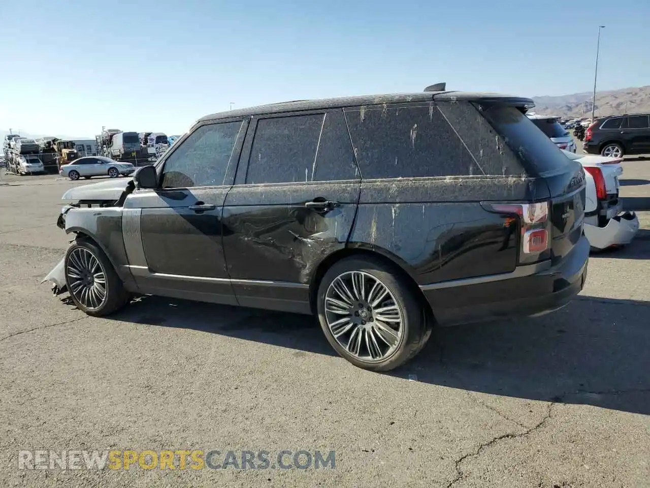 2 Photograph of a damaged car SALGS2SE9MA425948 LAND ROVER RANGEROVER 2021