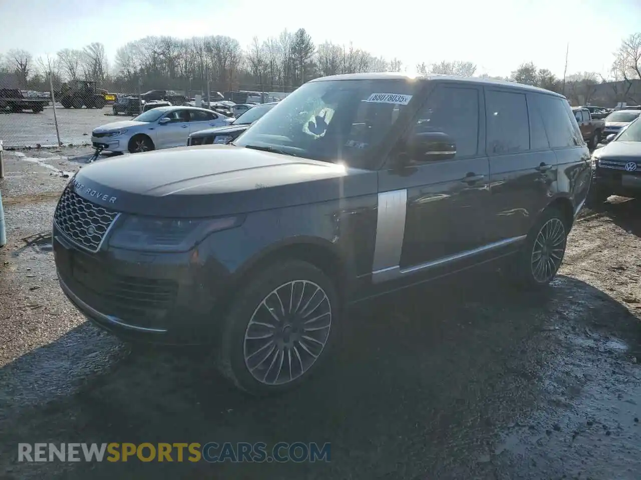 1 Photograph of a damaged car SALGS2SE9MA428204 LAND ROVER RANGEROVER 2021
