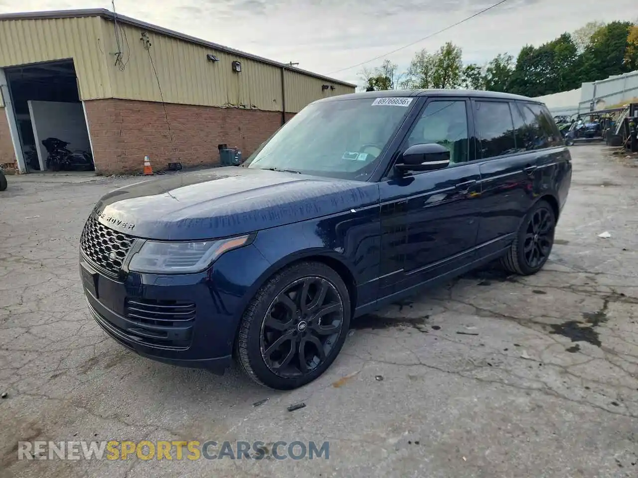 1 Photograph of a damaged car SALGS2SE9MA432009 LAND ROVER RANGEROVER 2021