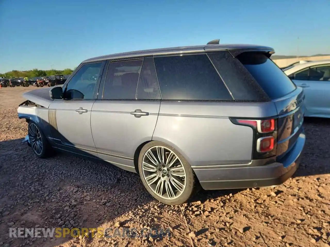 2 Photograph of a damaged car SALGS2SEXMA421603 LAND ROVER RANGEROVER 2021