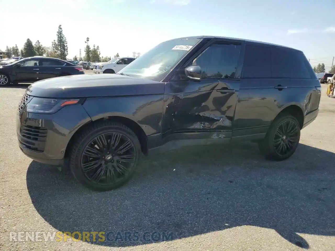 1 Photograph of a damaged car SALGS2SEXMA431953 LAND ROVER RANGEROVER 2021