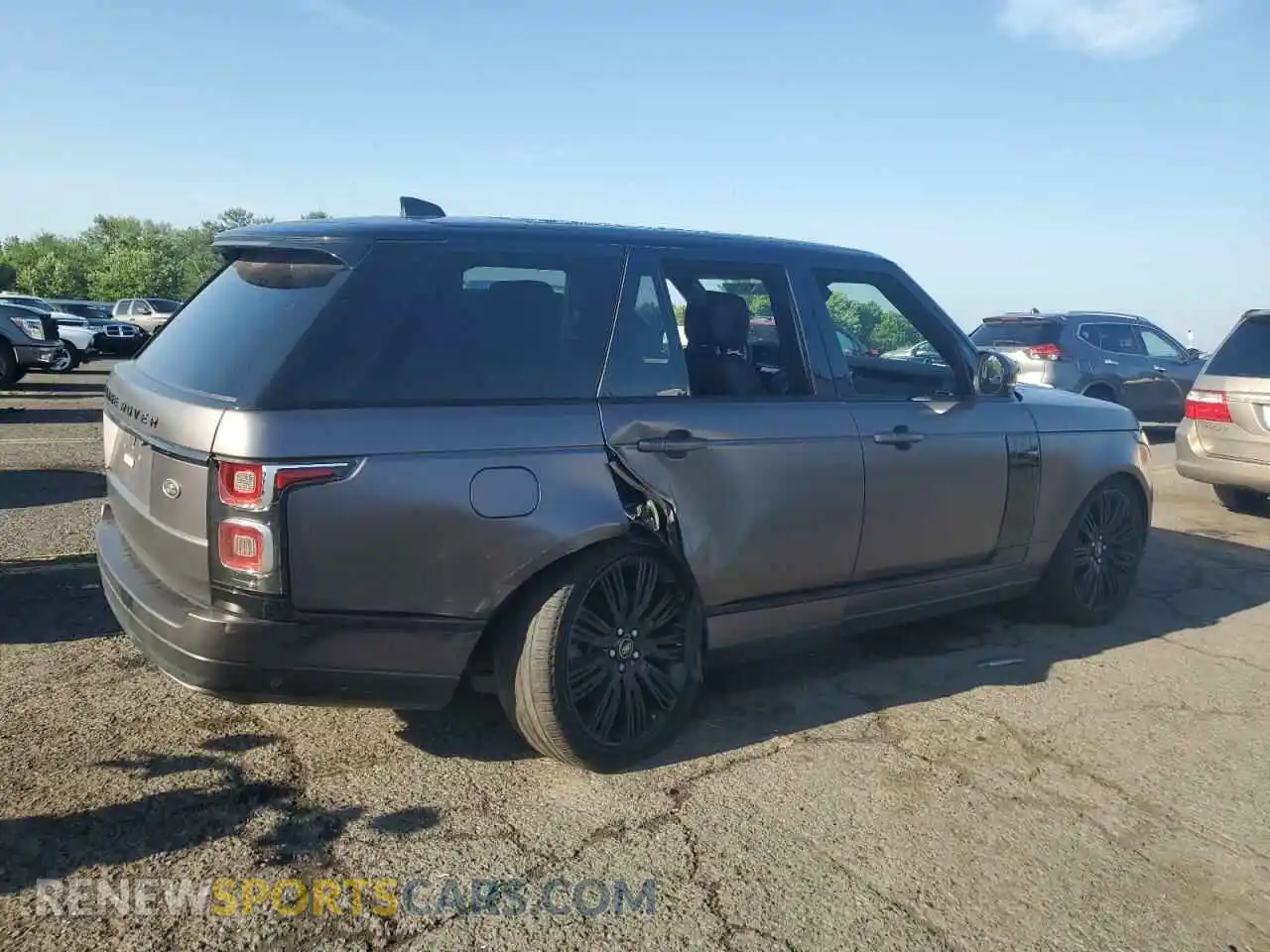 3 Photograph of a damaged car SALGS2SEXMA449885 LAND ROVER RANGEROVER 2021