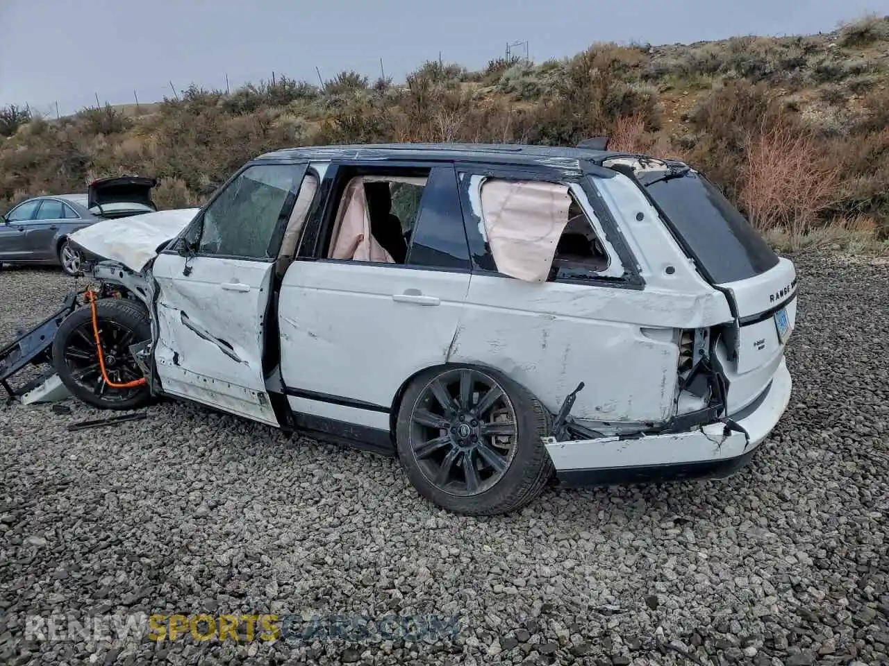 2 Photograph of a damaged car SALGS4RY0MA419855 LAND ROVER RANGEROVER 2021