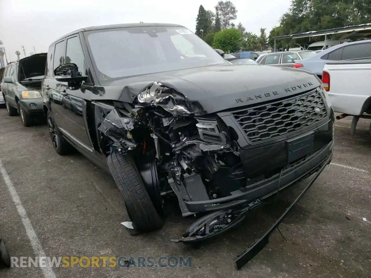 1 Photograph of a damaged car SALGS4RY1MA426619 LAND ROVER RANGEROVER 2021