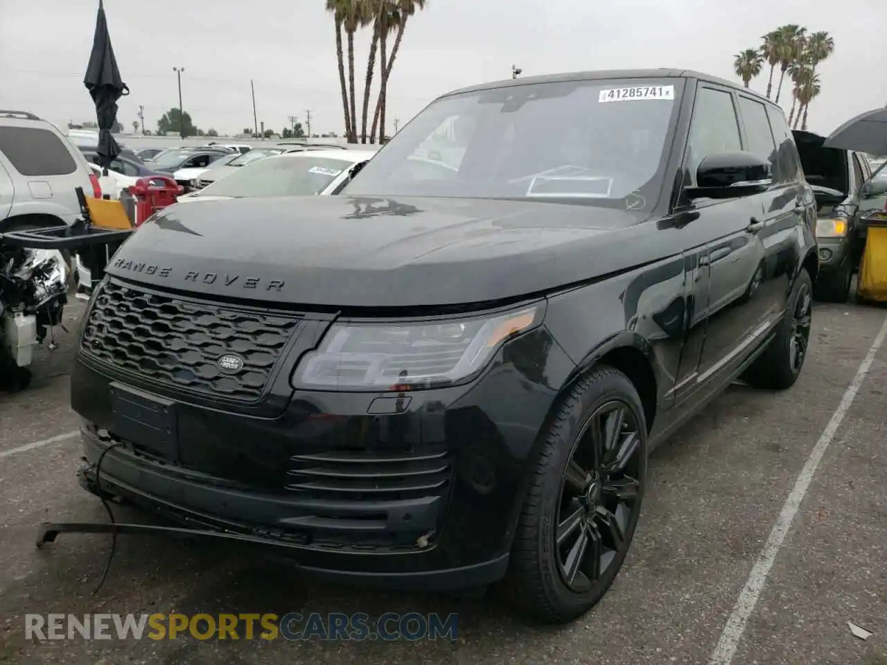 2 Photograph of a damaged car SALGS4RY1MA426619 LAND ROVER RANGEROVER 2021