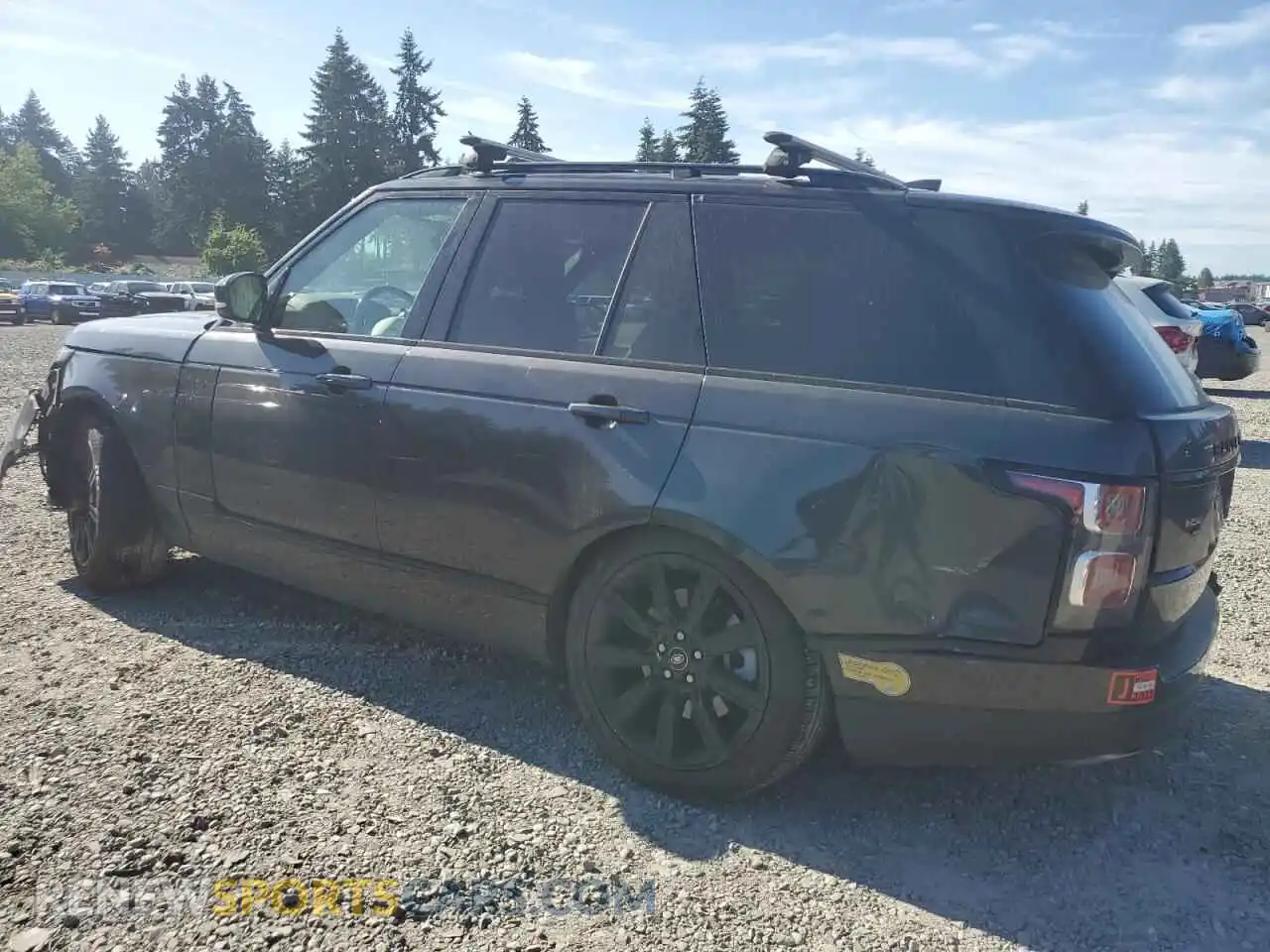 2 Photograph of a damaged car SALGS4RY3MA443034 LAND ROVER RANGEROVER 2021