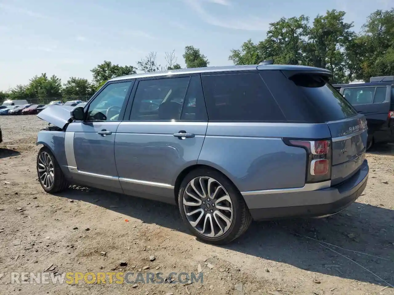 2 Photograph of a damaged car SALGS5SE9MA444596 LAND ROVER RANGEROVER 2021