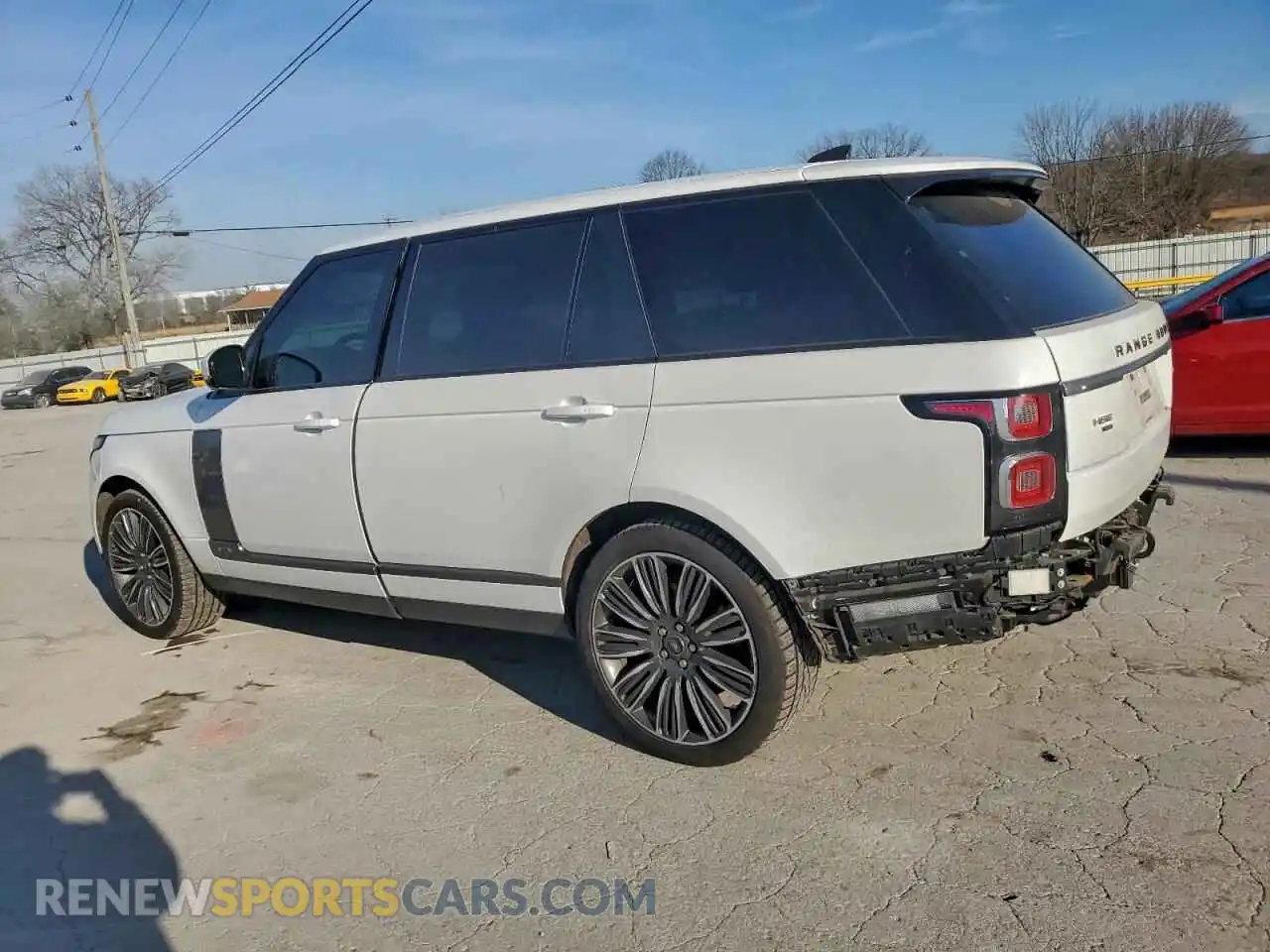 2 Photograph of a damaged car SALGS5SEXMA447376 LAND ROVER RANGEROVER 2021