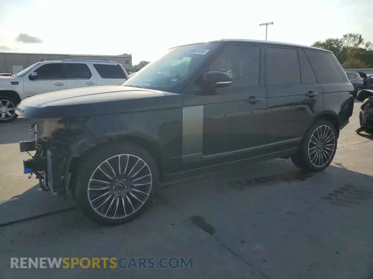 1 Photograph of a damaged car SALGV2SE3MA455227 LAND ROVER RANGEROVER 2021