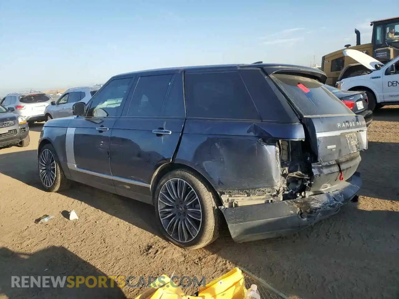 2 Фотография поврежденного автомобиля SALGV2SEXMA421592 LAND ROVER RANGEROVER 2021