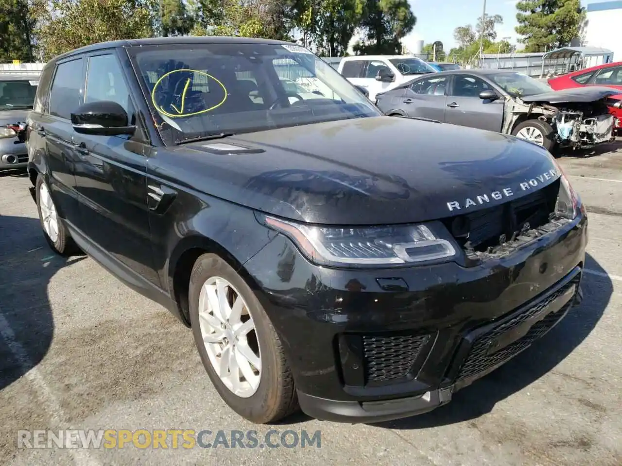 1 Photograph of a damaged car SALWG2SU8MA777228 LAND ROVER RANGEROVER 2021