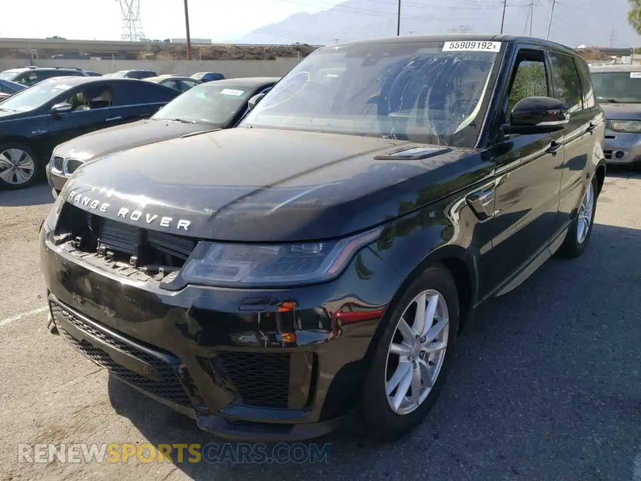 2 Photograph of a damaged car SALWG2SU8MA777228 LAND ROVER RANGEROVER 2021
