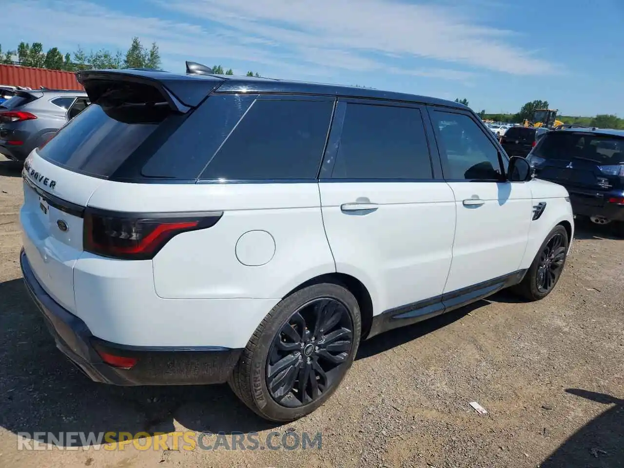3 fotografías del automóvil dañado SALWR2RK0MA753312 LAND ROVER RANGEROVER 2021