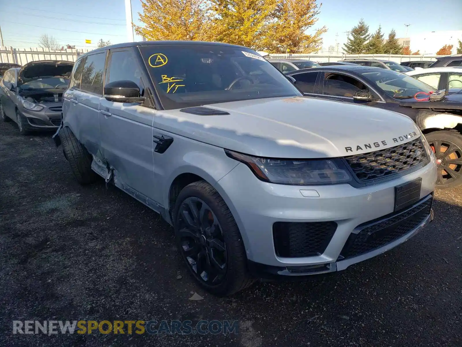 1 fotografías del automóvil dañado SALWR2RK5MA750082 LAND ROVER RANGEROVER 2021