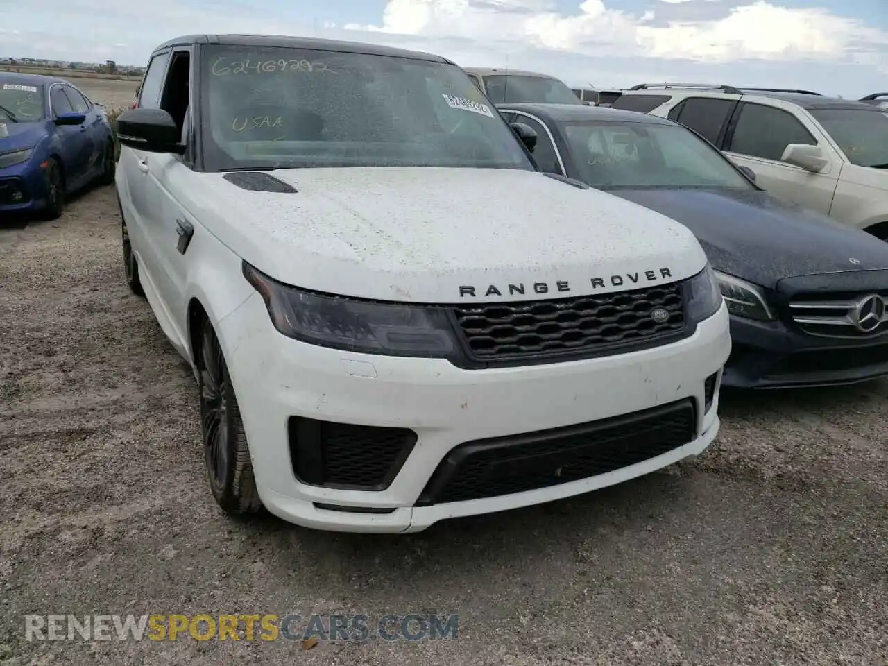 1 Photograph of a damaged car SALWR2SE2MA756586 LAND ROVER RANGEROVER 2021