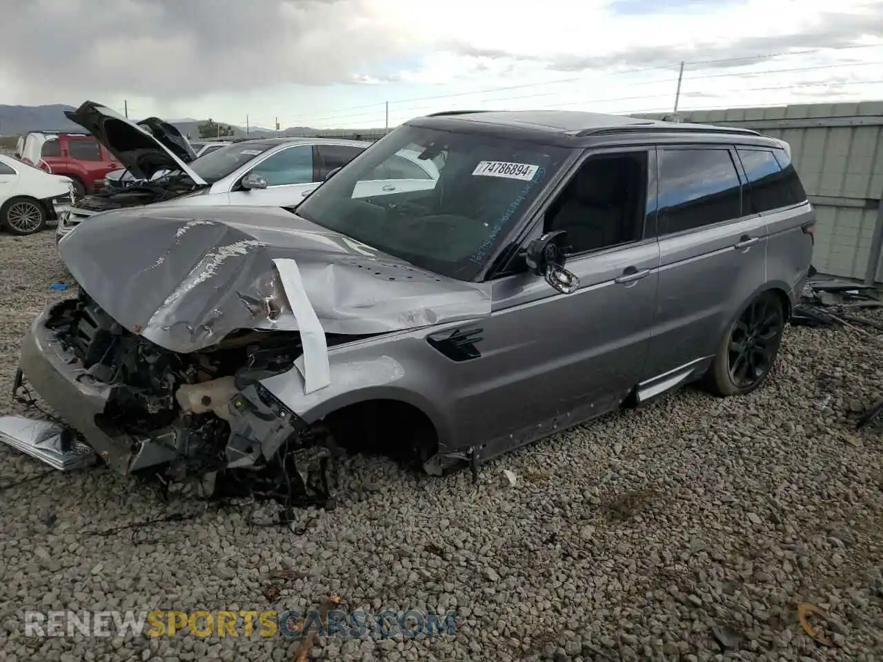 1 Photograph of a damaged car SALWR2SE3MA770139 LAND ROVER RANGEROVER 2021