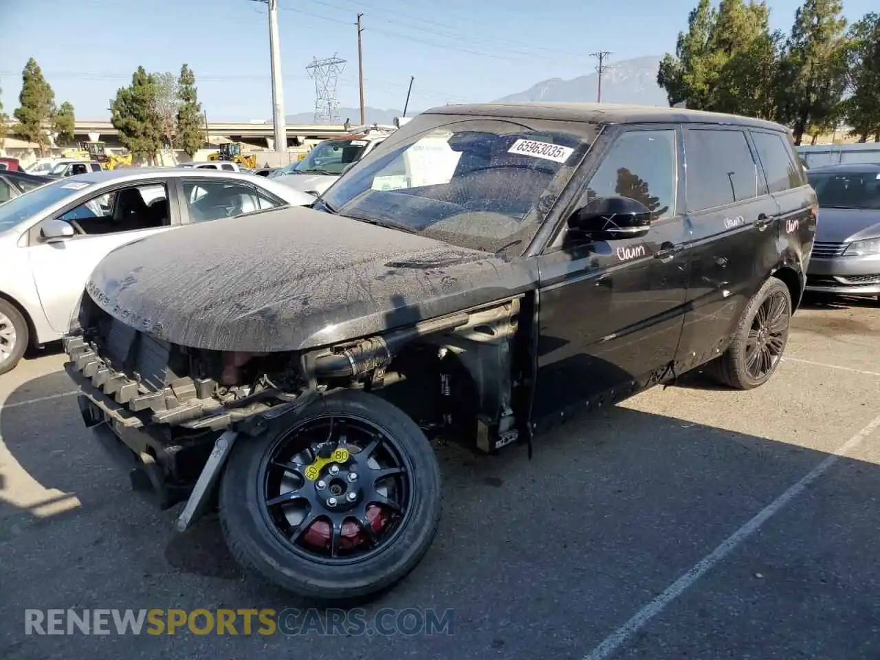 1 Photograph of a damaged car SALWR2SE5MA795835 LAND ROVER RANGEROVER 2021