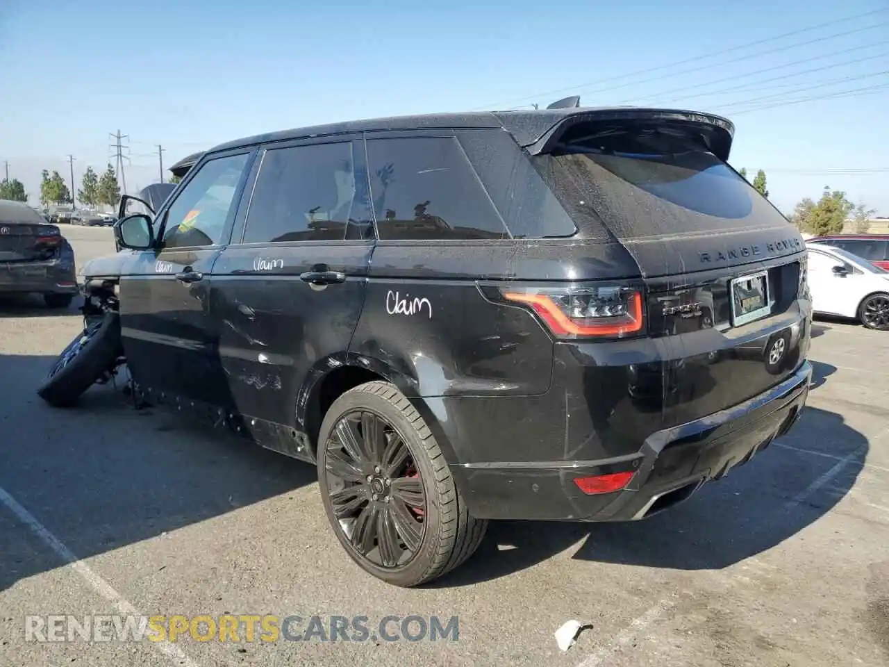 2 Photograph of a damaged car SALWR2SE5MA795835 LAND ROVER RANGEROVER 2021