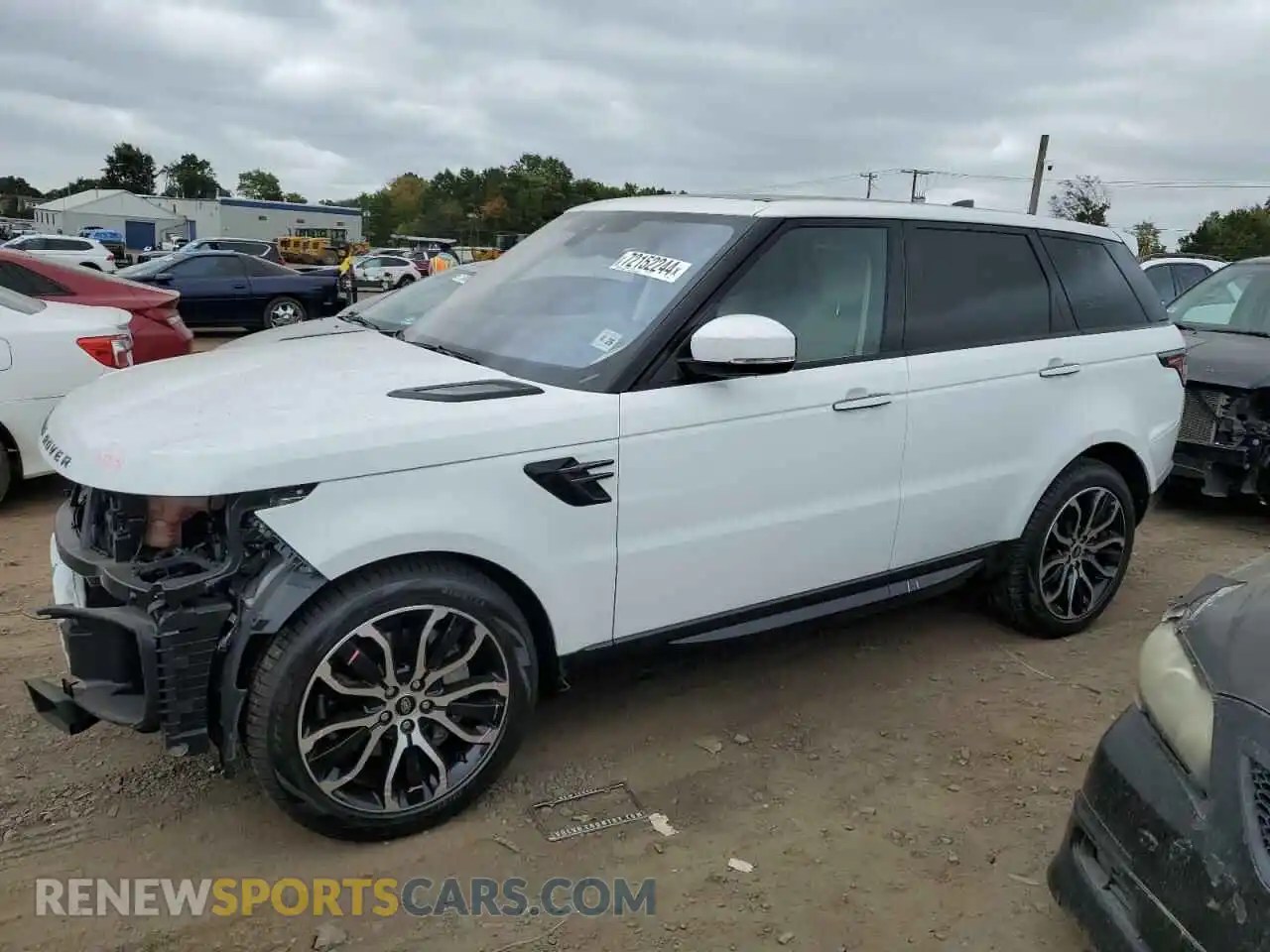 1 Photograph of a damaged car SALWR2SU0MA792753 LAND ROVER RANGEROVER 2021