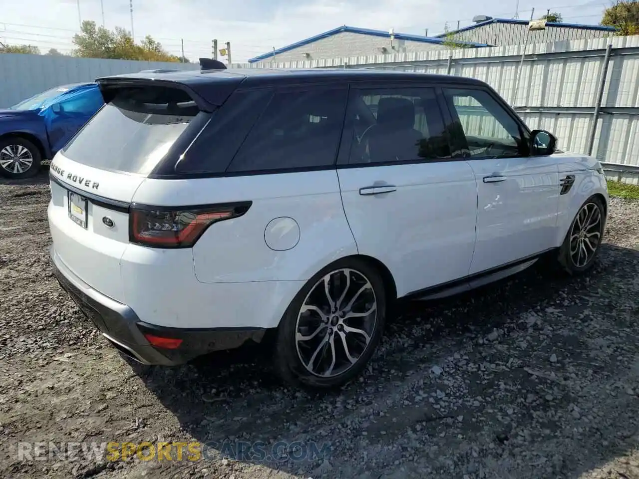 3 Photograph of a damaged car SALWR2SU4MA770562 LAND ROVER RANGEROVER 2021