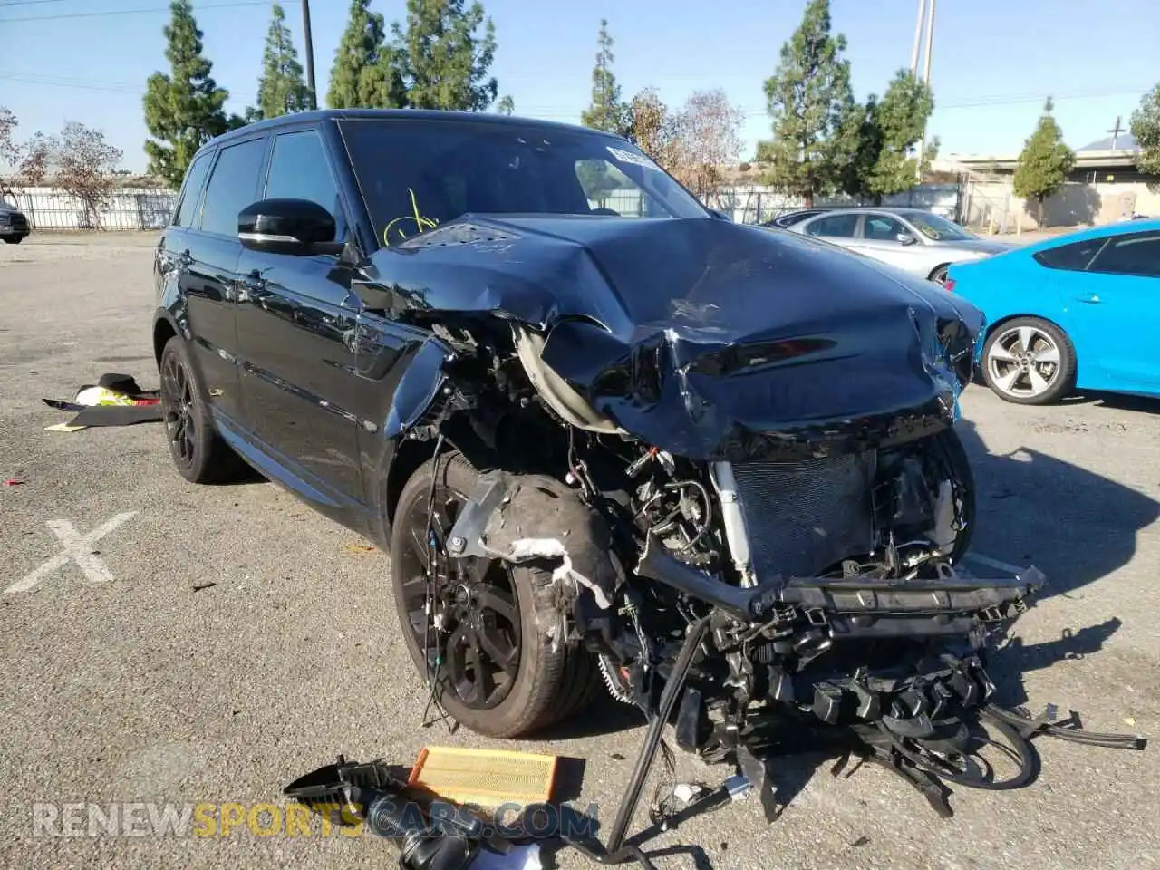 1 Photograph of a damaged car SALWR2SU7MA767364 LAND ROVER RANGEROVER 2021