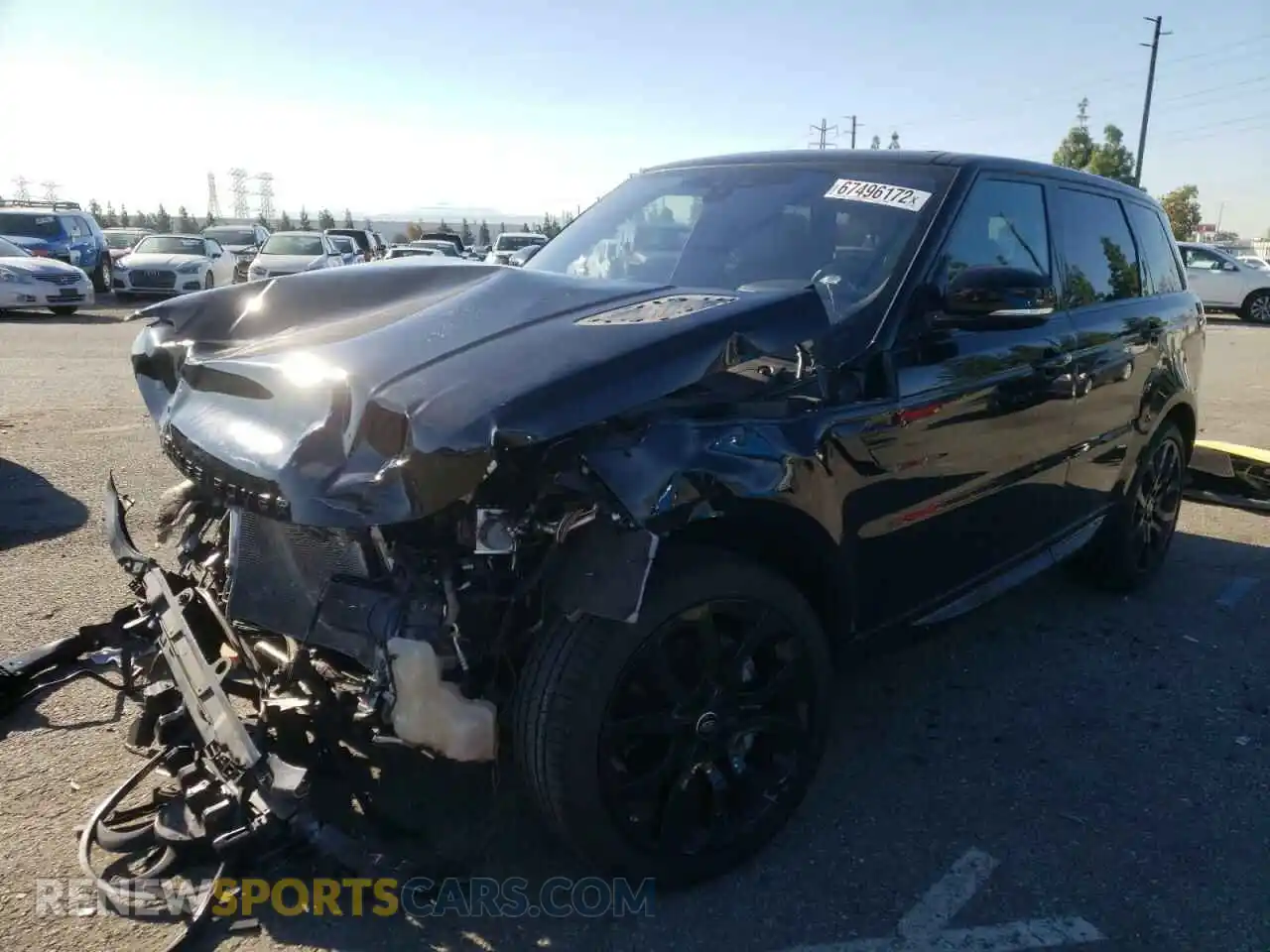 2 Photograph of a damaged car SALWR2SU7MA767364 LAND ROVER RANGEROVER 2021