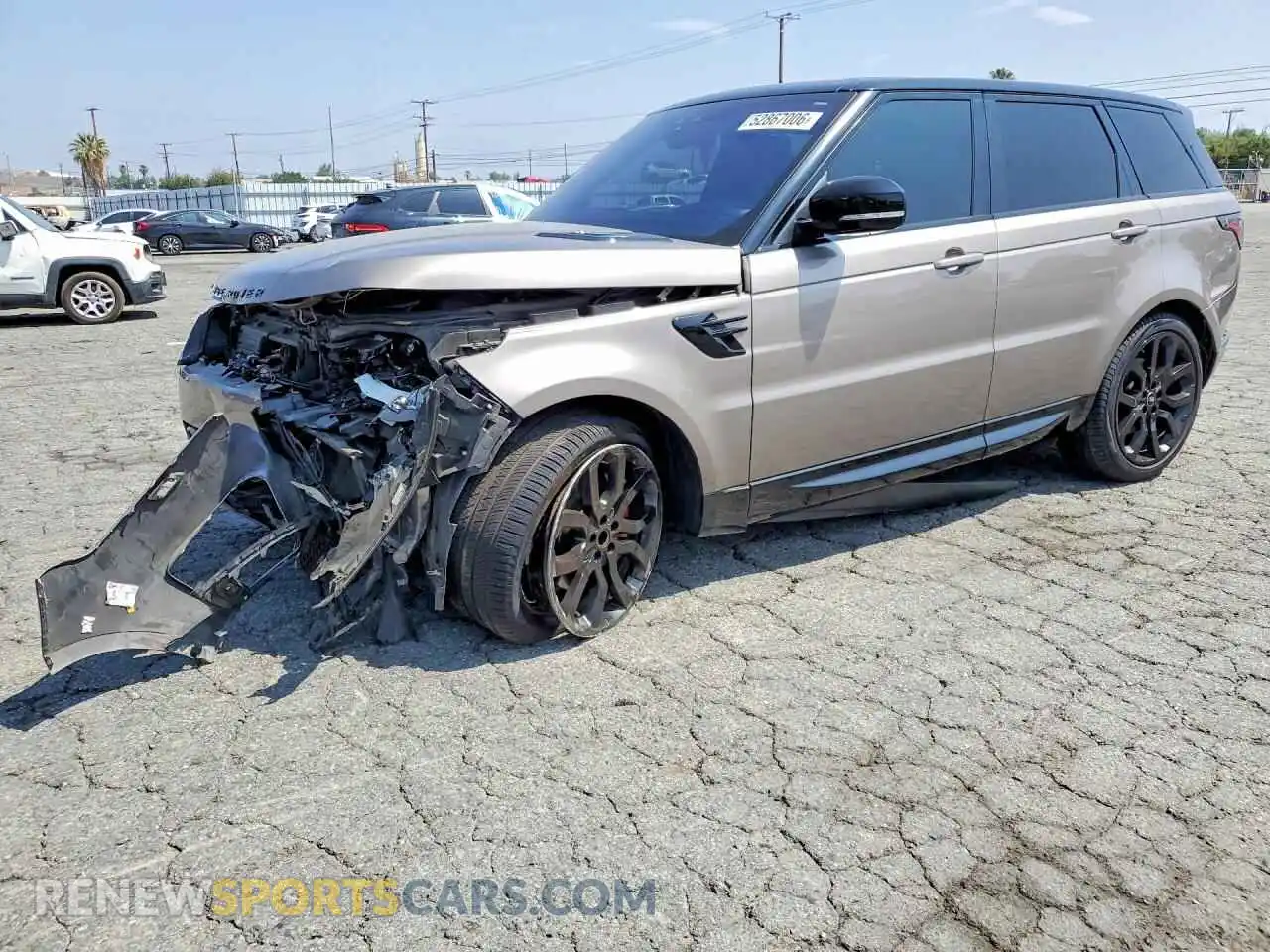 1 Photograph of a damaged car SALWR2SU7MA771155 LAND ROVER RANGEROVER 2021