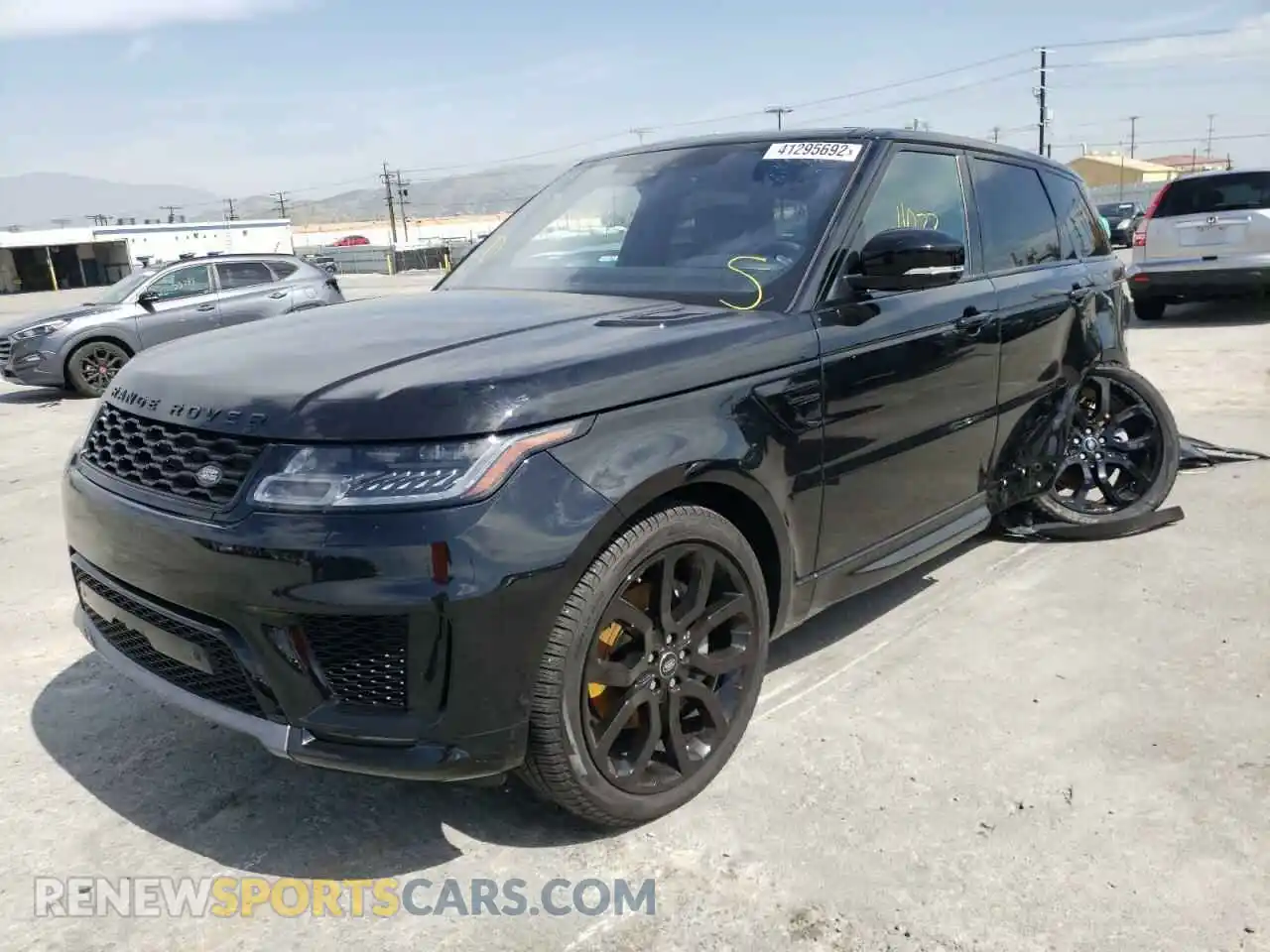 2 Photograph of a damaged car SALWR2SU9MA776020 LAND ROVER RANGEROVER 2021