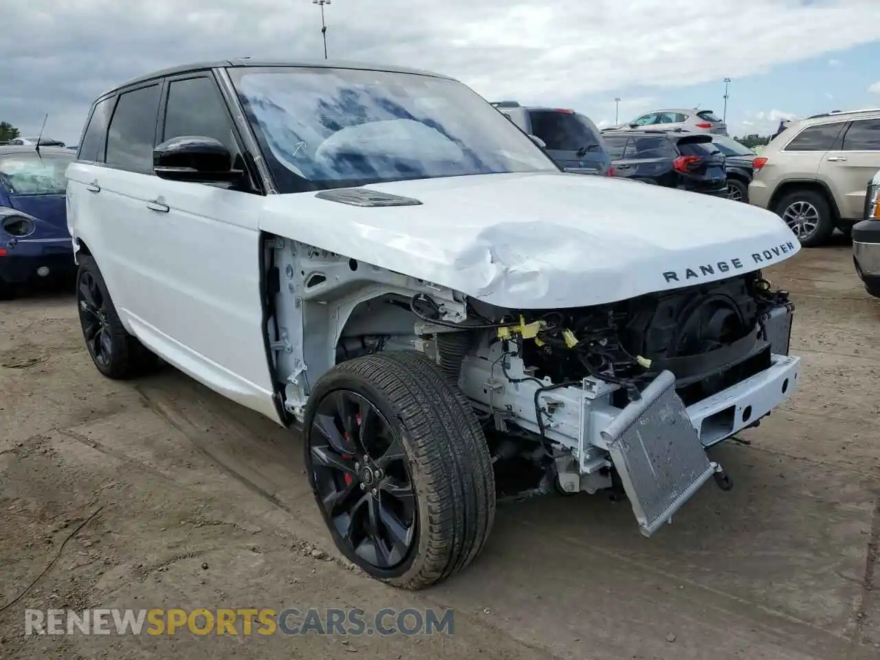 1 Photograph of a damaged car SALWS2RU0MA792004 LAND ROVER RANGEROVER 2021