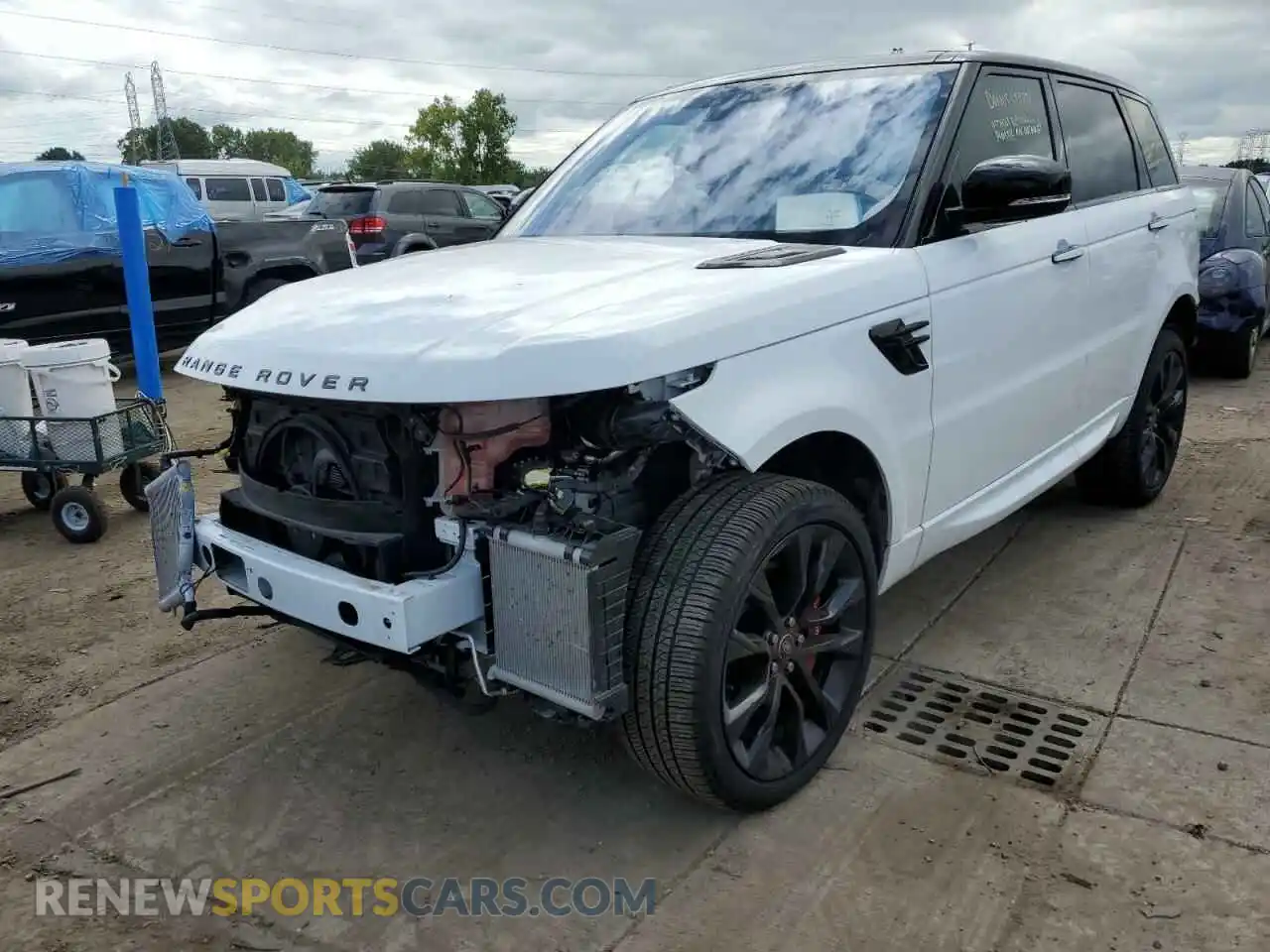 2 Photograph of a damaged car SALWS2RU0MA792004 LAND ROVER RANGEROVER 2021