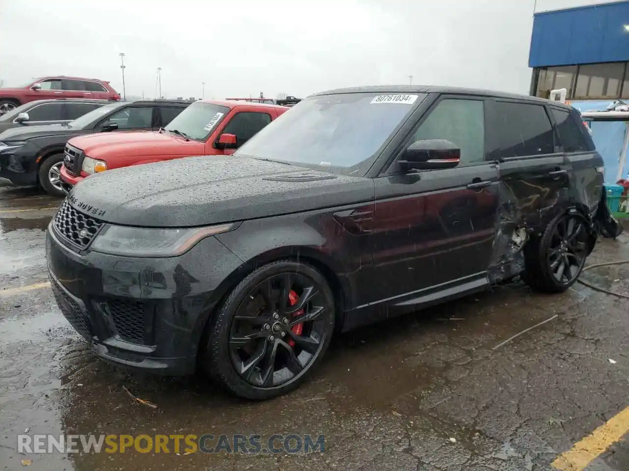 1 Photograph of a damaged car SALWS2RU1MA782873 LAND ROVER RANGEROVER 2021