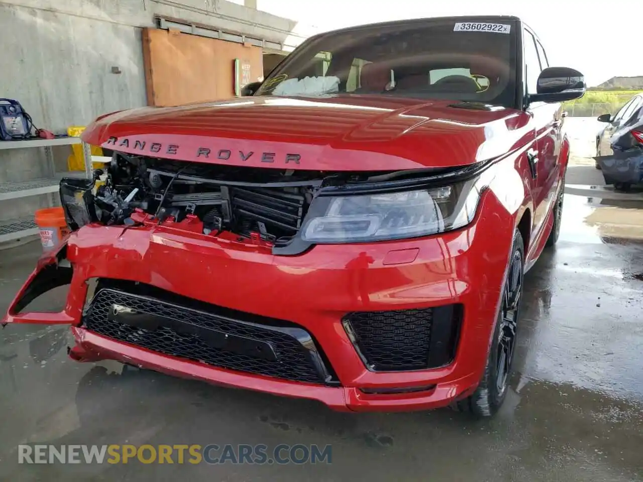 2 Photograph of a damaged car SALWS2RU3MA756114 LAND ROVER RANGEROVER 2021
