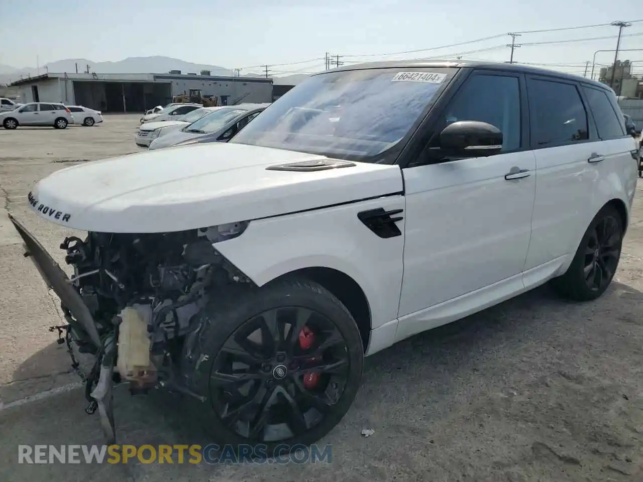 1 Photograph of a damaged car SALWS2RU7MA761994 LAND ROVER RANGEROVER 2021