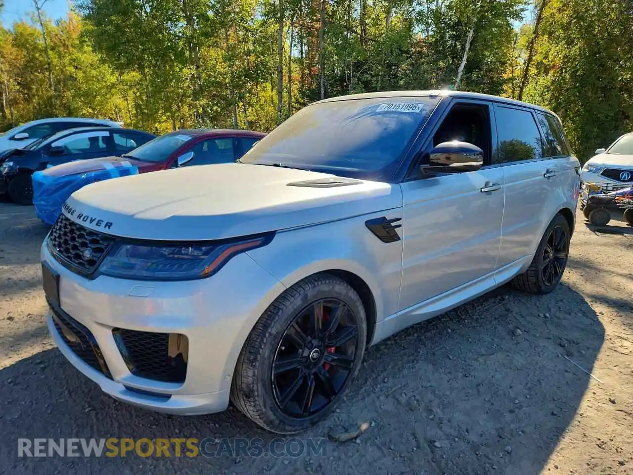 1 Photograph of a damaged car SALWS2RU8MA769747 LAND ROVER RANGEROVER 2021
